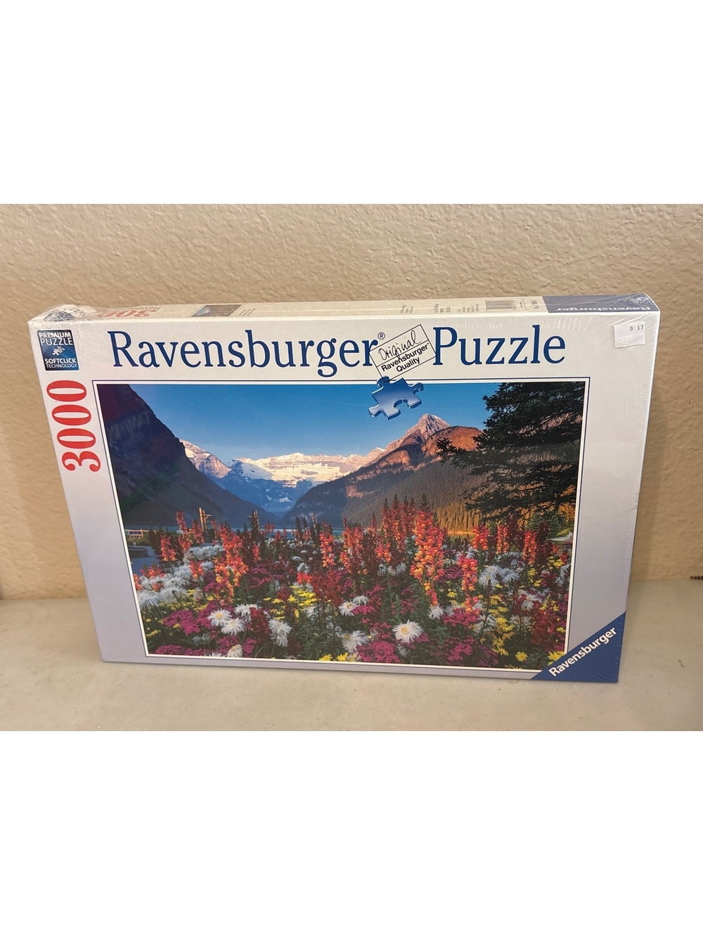 Ravensburger 3000 Piece Jigsaw Puzzle - Mountain Landscape with Flowers
